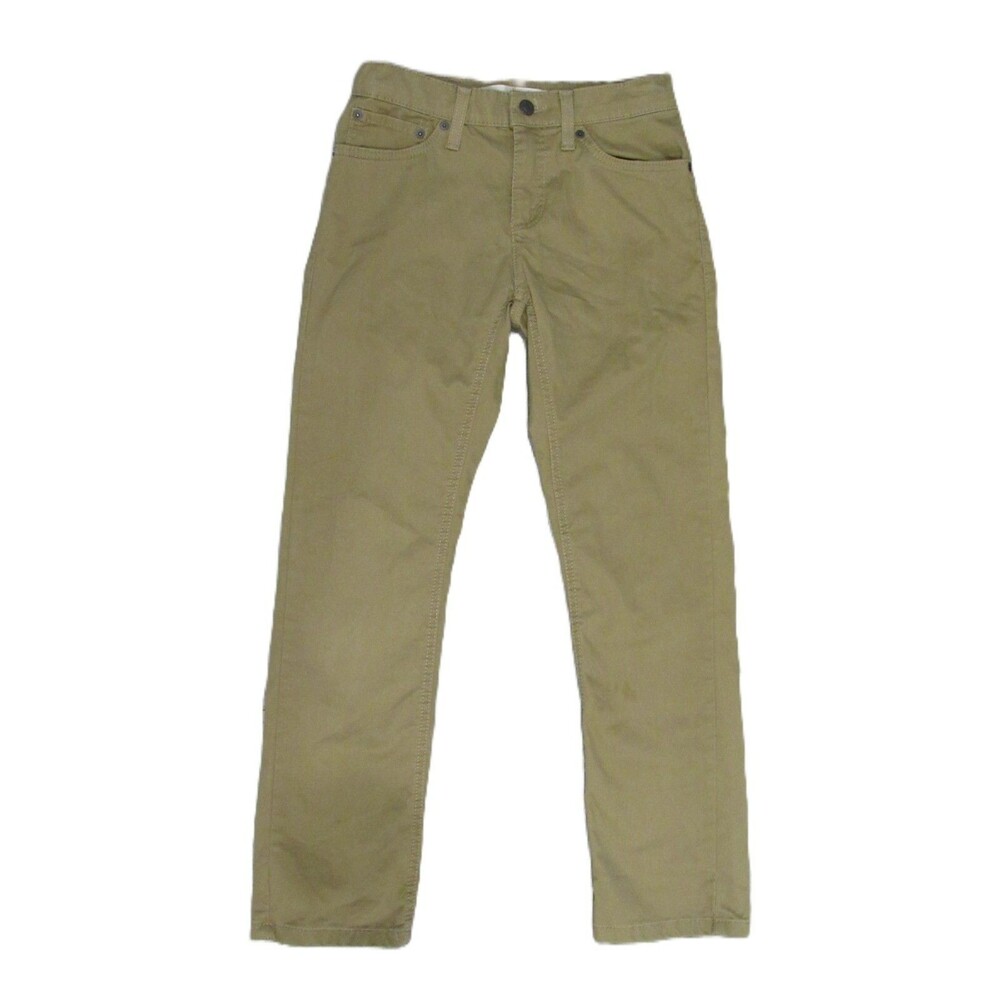 Levis 511 Slim Boys Kids Size 12 Regular 26x26 Stretch Beige Chino Khaki Pants